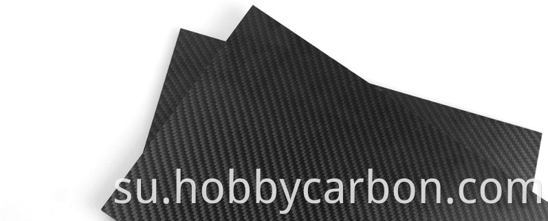 1 mm thick carbon fiber sheets